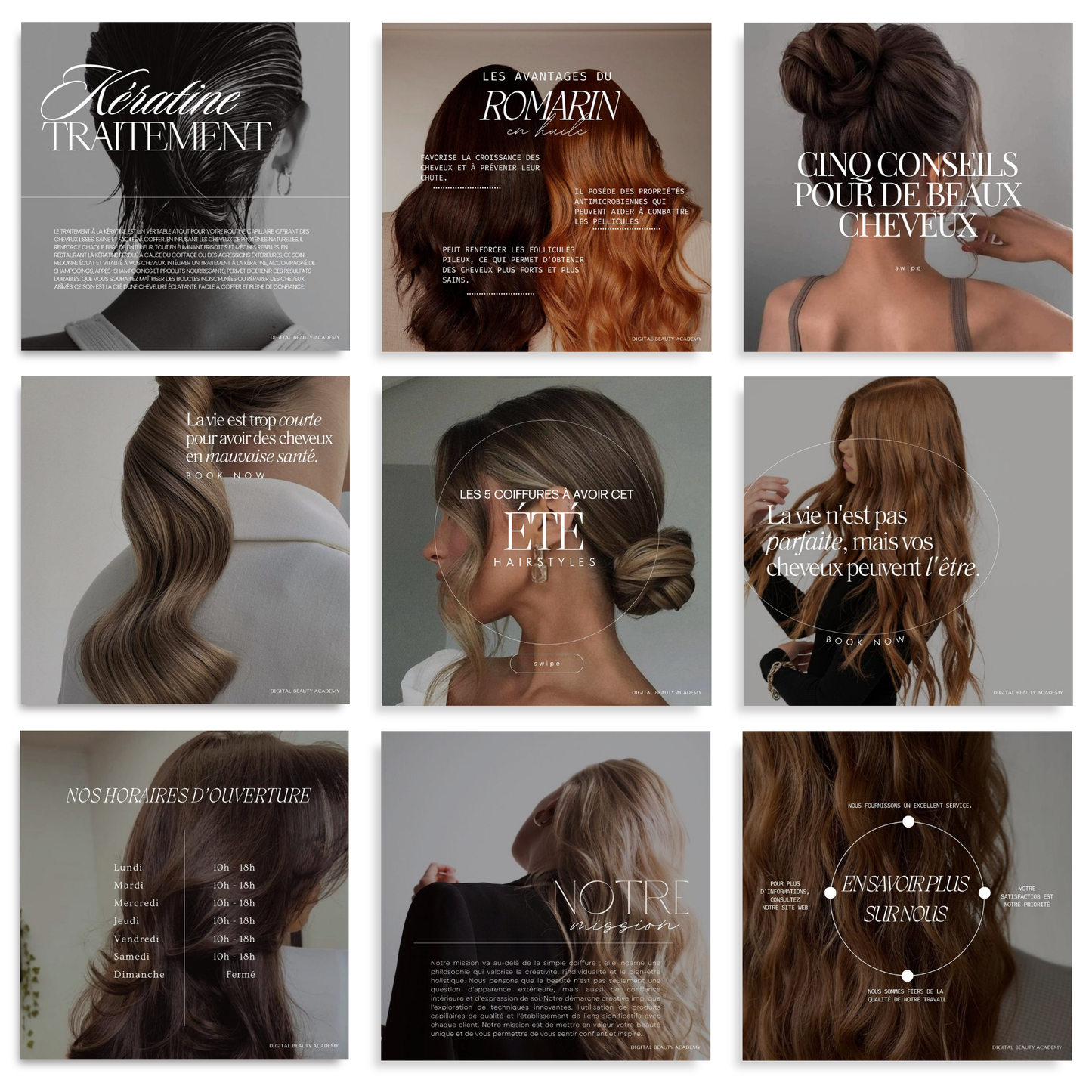 Coiffeur - 25 posts + 25 story