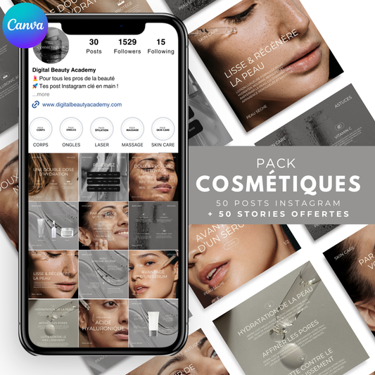 Cosmétiques - 50 posts + 50 story