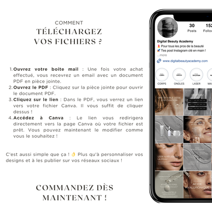 Cosmétiques - 50 posts + 50 story