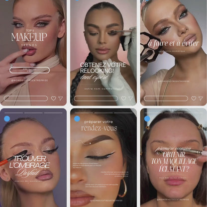 Makeup Artist - 20 reels