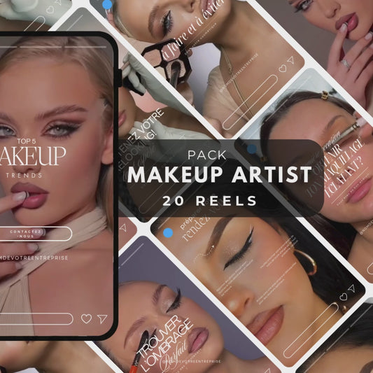 Makeup Artist - 20 reels